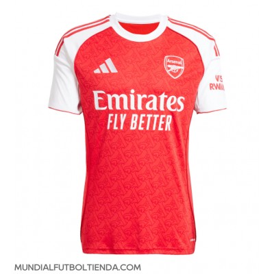 Camiseta Arsenal William Saliba #2 Primera Equipación Replica 2025-26 mangas cortas Camiseta Arsenal William Saliba #2 Primera Equipación Replica 2025-26 mangas cortas
